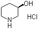 Hydroxypiperidine hydrochloride molecular structure (CAS 198976-43-1)