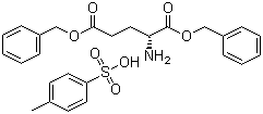 Dibenzyl D-glutamate tosylate molecular structure (CAS 19898-41-0)