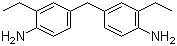 structure of CAS# 19900-65-3, 4,4'-Methylenebis(2-ethylbenzenamine);4,4'-Diamino-3,3'-diethyl-diphenylmethane