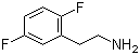 2-(2,5-二氟苯基)乙胺分子结构 (CAS 199296-54-3)
