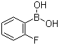 结构式 CAS# 1993-03-9, 2-氟苯硼酸; 2-氟苯基硼酸