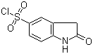 2-Oxoindoline-5-sulfonyl chloride molecular structure (CAS 199328-31-9)