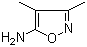 5-氨基-3,4-二甲基异噁唑分子结构 (CAS 19947-75-2)