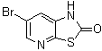 6-溴噻唑并[5,4-b]吡啶-2(1H)-酮分子结构 (CAS 199538-83-5)