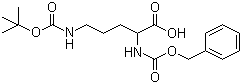 N5-[(1,1-Dimethylethoxy)carbonyl]-N2-[(phenylmethoxy)carbonyl]ornithine molecular structure (CAS 199924-46-4)