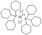 structure of CAS# 19999-87-2, Bis(tricyclohexylphosphine)dichloronickel;Dichlorobis(tricyclohexylphosphine)nickel
