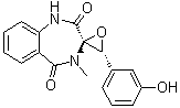 结构式 CAS# 20007-85-6, (-)-圆弧菌醇