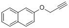 结构式 CAS# 20009-28-3, 2-(丙-2-炔-1-基氧基)萘