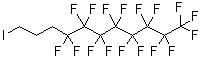 3-(全氟辛基)丙基碘化物分子结构 (CAS 200112-75-0)