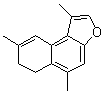 焦蓬莪术酮分子结构 (CAS 20013-75-6)