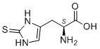 结构式 CAS# 2002-22-4, (αS)-α-氨基-2,3-二氢-2-硫代-1H-咪唑-4-丙酸