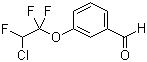 3-(2-Chloro-1,1,2-trifluoroethoxy)benzaldehyde molecular structure (CAS 2003-15-8)