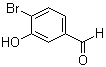 结构式 CAS# 20035-32-9, 4-溴-3-羟基苯甲醛