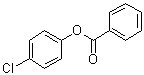 结构式 CAS# 2005-08-5, 4-氯苯基苯甲酸酯
