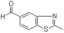 2-Methyl-5-benzothiazolecarboxaldehyde molecular structure (CAS 20061-46-5)
