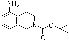 5-氨基-2-叔丁氧羰基-1,2,3,4-四氢异喹啉分子结构 (CAS 201150-73-4)