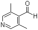 3,5-Dimethylpyridine-4-carboxaldehyde molecular structure (CAS 201286-64-8)