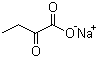 2-羰基丁酸钠分子结构 (CAS 2013-26-5)