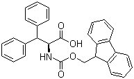 Fmoc-3,3-diphenyl-L-alanine molecular structure (CAS 201484-50-6)