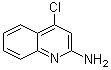 结构式 CAS# 20151-42-2, 4-氯-2-喹啉胺