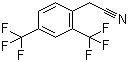 2,4-Bis(trifluoromethyl)benzeneacetonitrile molecular structure (CAS 201789-28-8)