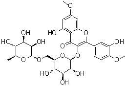 Ombuin-3beta-rutinoside molecular structure (CAS 20188-85-6)