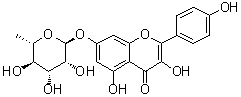 structure of CAS# 20196-89-8, Kaempferol-7-O-alpha-L-rhamnoside
