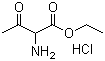 2-氨基-3-氧代丁酸乙酯盐酸盐分子结构 (CAS 20207-16-3)
