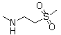 (2-Methylsulfonylethyl)methylamine molecular structure (CAS 202198-18-3)