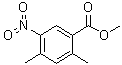 2,4-二甲基-5-硝基苯甲酸甲酯分子结构 (CAS 202264-66-2)