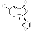 9beta-Hydroxyfraxinellone molecular structure (CAS 202343-57-5)