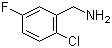2-Chloro-5-fluorobenzylamine molecular structure (CAS 202522-23-4)