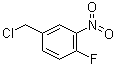 结构式 CAS# 20274-70-8, alpha-氯-4-氟-3-硝基甲苯