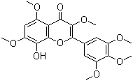 8-Hydroxy-3,5,7,3',4',5'-hexamethoxyflavone molecular structure (CAS 202846-95-5)