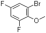 structure of CAS# 202865-59-6, 2-Bromo-4,6-difluoroanisole
