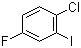 1-Chloro-4-fluoro-2-iodobenzene molecular structure (CAS 202982-68-1)