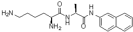L-Lysyl-N-2-naphthalenyl-L-alaninamide molecular structure (CAS 20314-31-2)