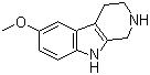 2,3,4,9-四氢-6-甲氧基-1H-吡啶并[3,4-b]吲哚分子结构 (CAS 20315-68-8)
