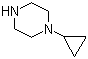 structure of CAS# 20327-23-5, 1-Cyclopropylpiperazine