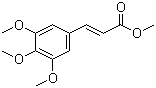 structure of CAS# 20329-96-8, Methyl (E)-3,4,5-trimethoxycinnamate;Methyl 3,4,5-trimethoxy-trans-cinnamate; Methyl trans-3,4,5-trimethoxycinnamate; Methyl trans-3-(3,4,5-trimethoxyphenyl)acrylate