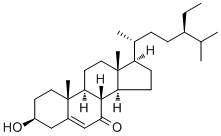 7-Oxo-beta-sitosterol molecular structure (CAS 2034-74-4)