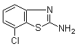 7-氯-2-苯并噻唑胺分子结构 (CAS 20358-01-4)