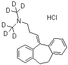 Amitriptyline-d<sub>6</sub> hydrochloride molecular structure (CAS 203645-63-0)
