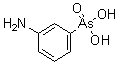AS-(3-氨基苯基)砷酸分子结构 (CAS 2038-72-4)
