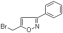 结构式 CAS# 2039-50-1, 5-(溴甲基)-3-苯基异恶唑