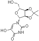 5-Hydroxy-2',3'-O-(1-methylethylidene)uridine molecular structure (CAS 20406-82-0)