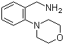 2-吗啉苄胺分子结构 (CAS 204078-48-8)