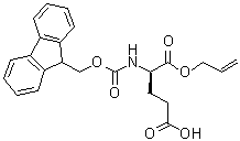 N-[(9H-Fluoren-9-ylmethoxy)carbonyl]-D-glutamic acid 1-(2-propenyl) ester molecular structure (CAS 204251-86-5)