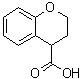 3,4-Dihydro-2H-1-benzopyran-4-carboxylic acid molecular structure (CAS 20426-80-6)