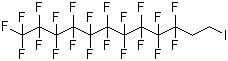 1,1,2,2-Tetrahydroperfluorododecyl iodide molecular structure (CAS 2043-54-1)